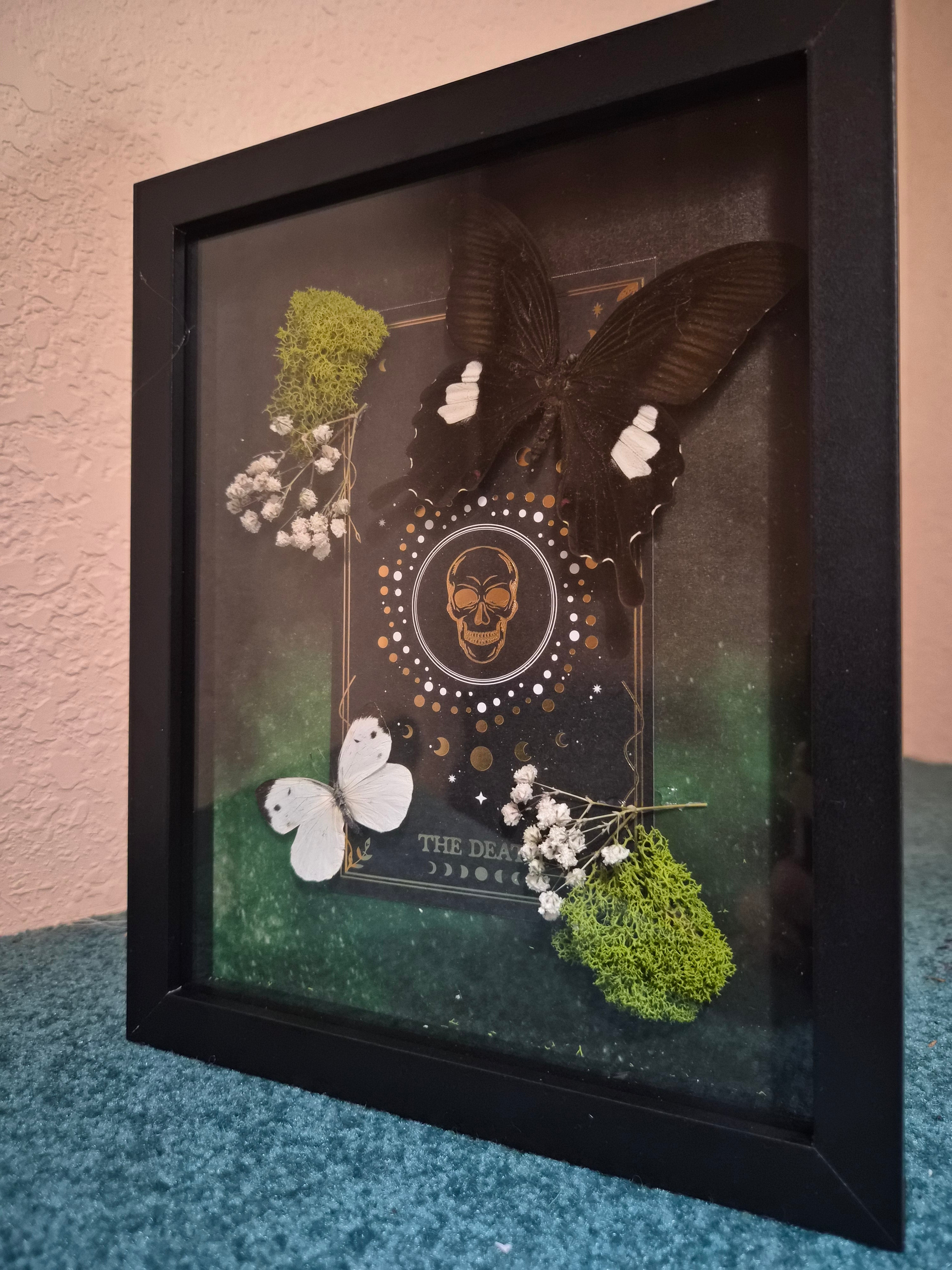 Gothic Butterfly Wall Frame